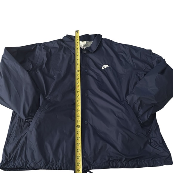 NWT Nike Club Men's Coaches’ Blue Jacket - Picture 7 of 10